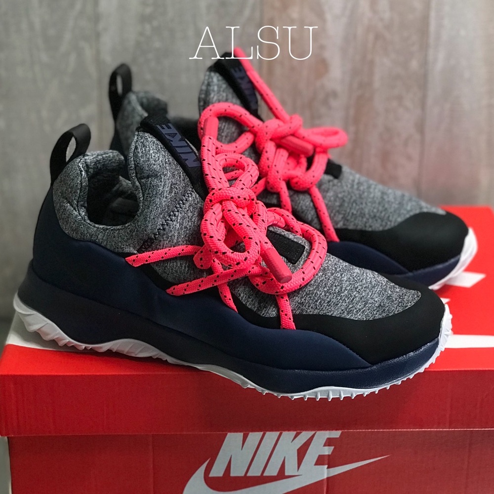 NWT Nike City Loop Navy Racer Pink W AUTHENTIC - Picture 4 of 8